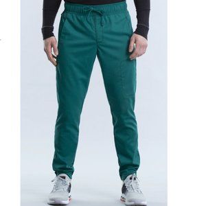 Cherokee Men's WW Revolution Natural Rise Jogger Scrub Pants
